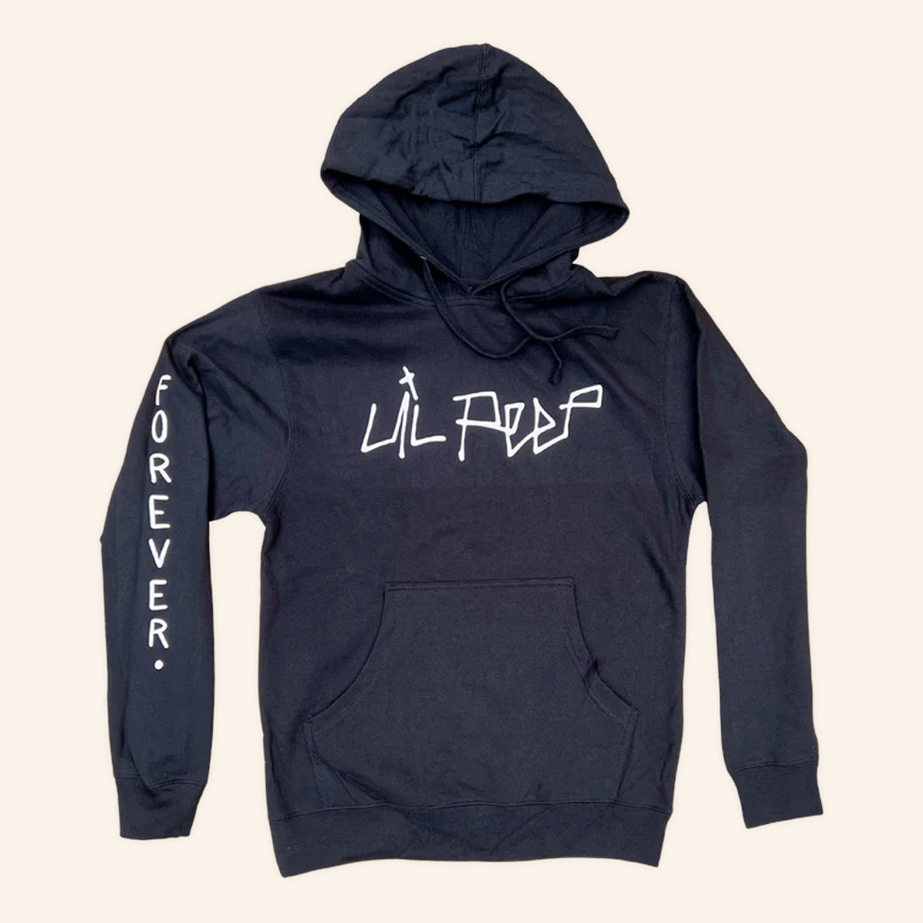 Lil Peep Merch Lil Peep Logo Hoodie Gift Ideas For Rapper Fans