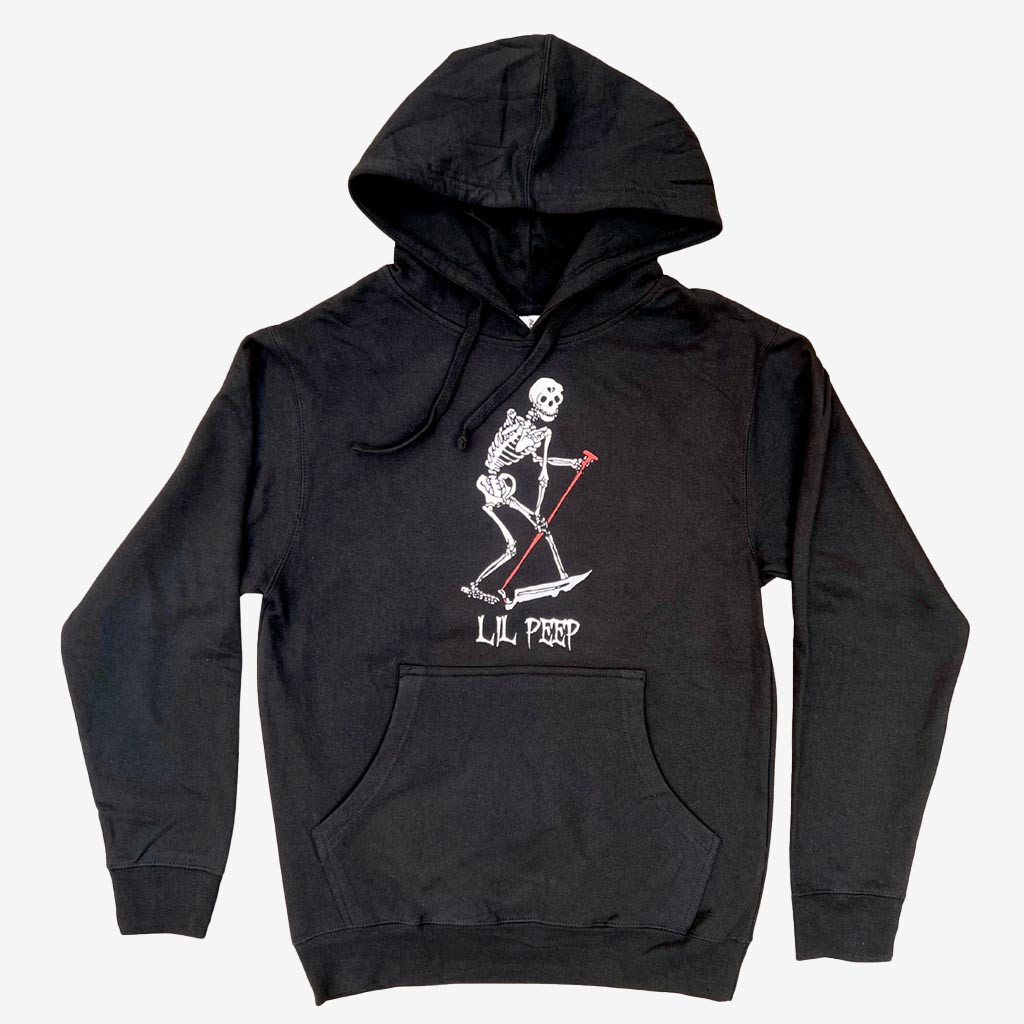 Lil Peep Merch Skeleton Hoodie Funny Clothing Gift Ideas For Skeleton Lovers
