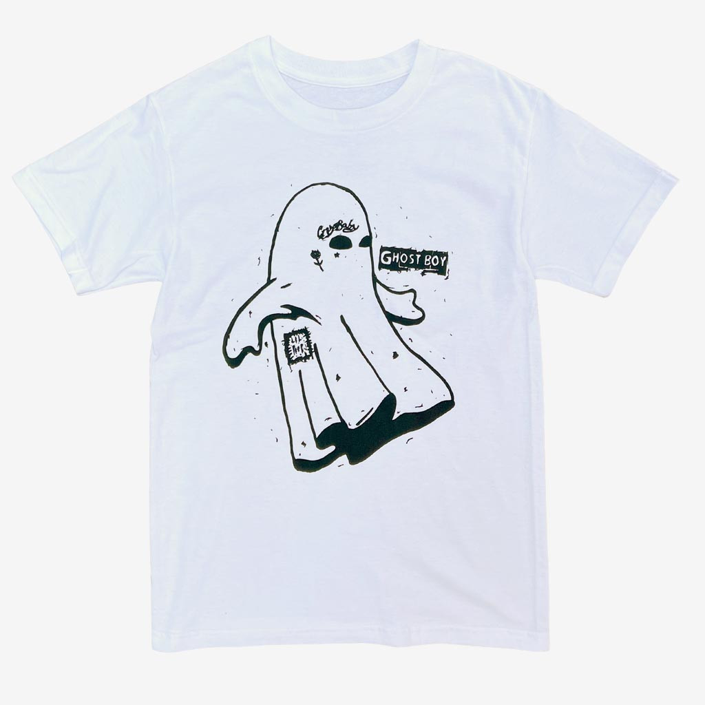 Lil Peep Merchandise Ghost Boy T-Shirt Lil Peep Clothes Best Gifts For Music Enthusiasts