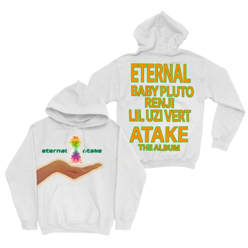 Lil Uzi Vert Merch Eternal Atake Hand And Keyhole Hoodie Rapper Clothing Lil Uzi Vert Fan Gifts