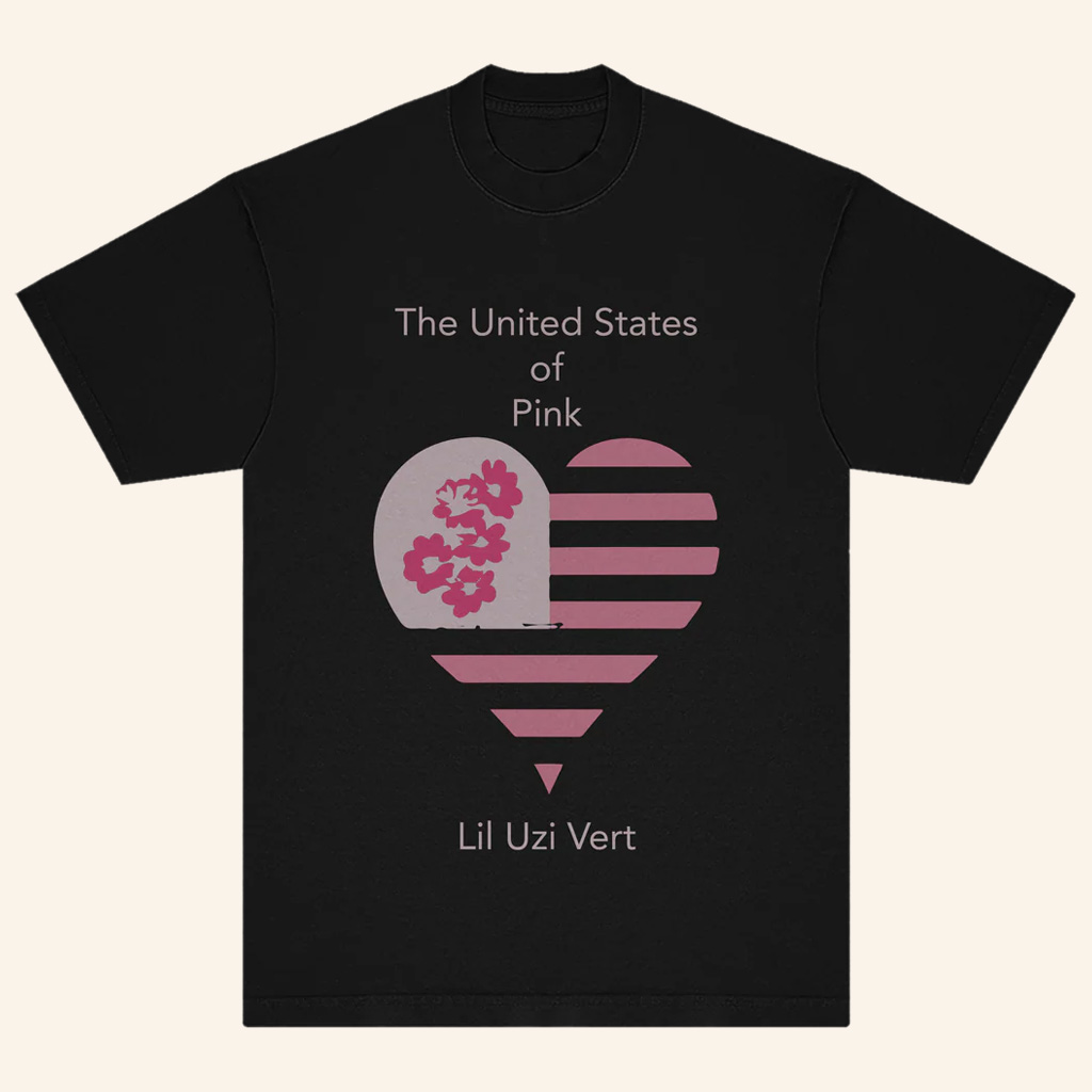 Lil Uzi Vert Merch The United States Of Pink T-Shirt Gifts For Rapper Lovers