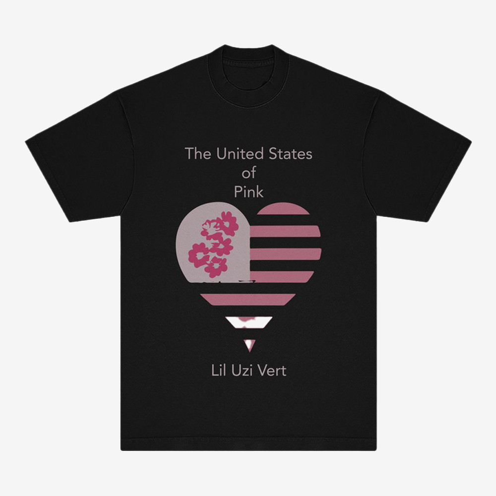 Lil Uzi Vert Merch The United States Of Pink T-Shirt Rapper Merch Gifts For Fans