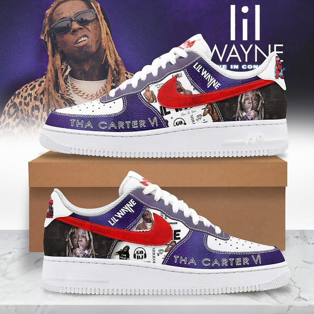 Lil Wayne Tha Carter VI Limited Edition Air Force 1 Cool Gifts For Music Lovers