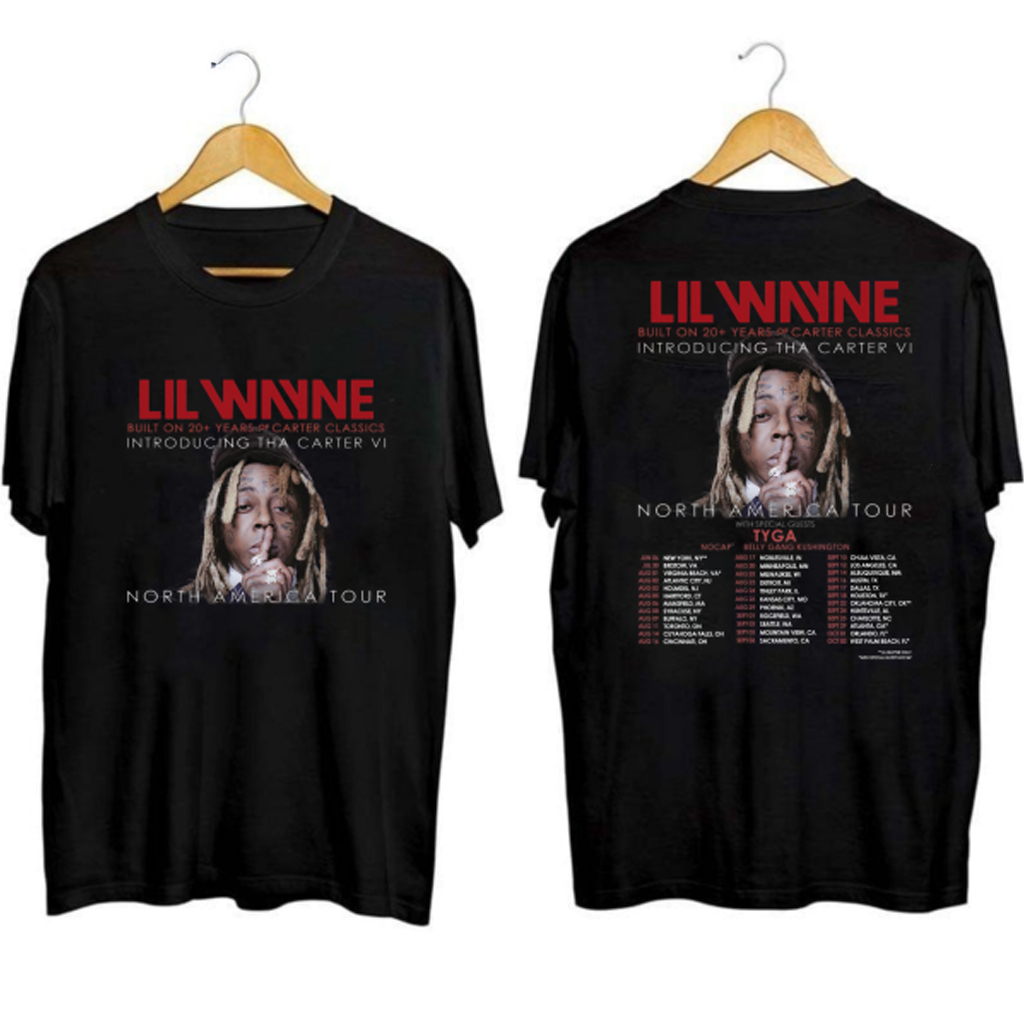 Lil Wayne Tha Carter VI Tour Shirt Lil Wayne Merch Gift Ideas For Rap Lovers