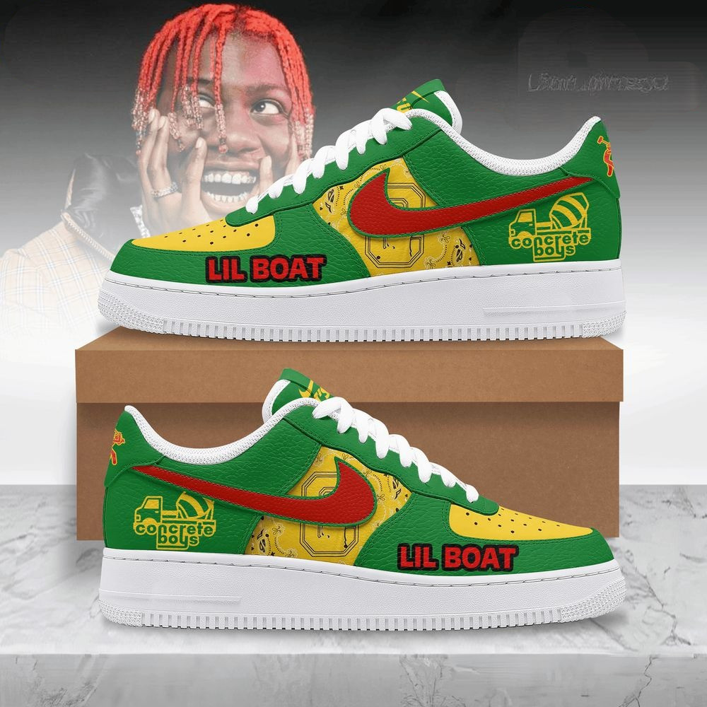 Lil Yachty Concrete Boys Boat New 2025 Nike Air Force 1 Music Related Gifts For Guys