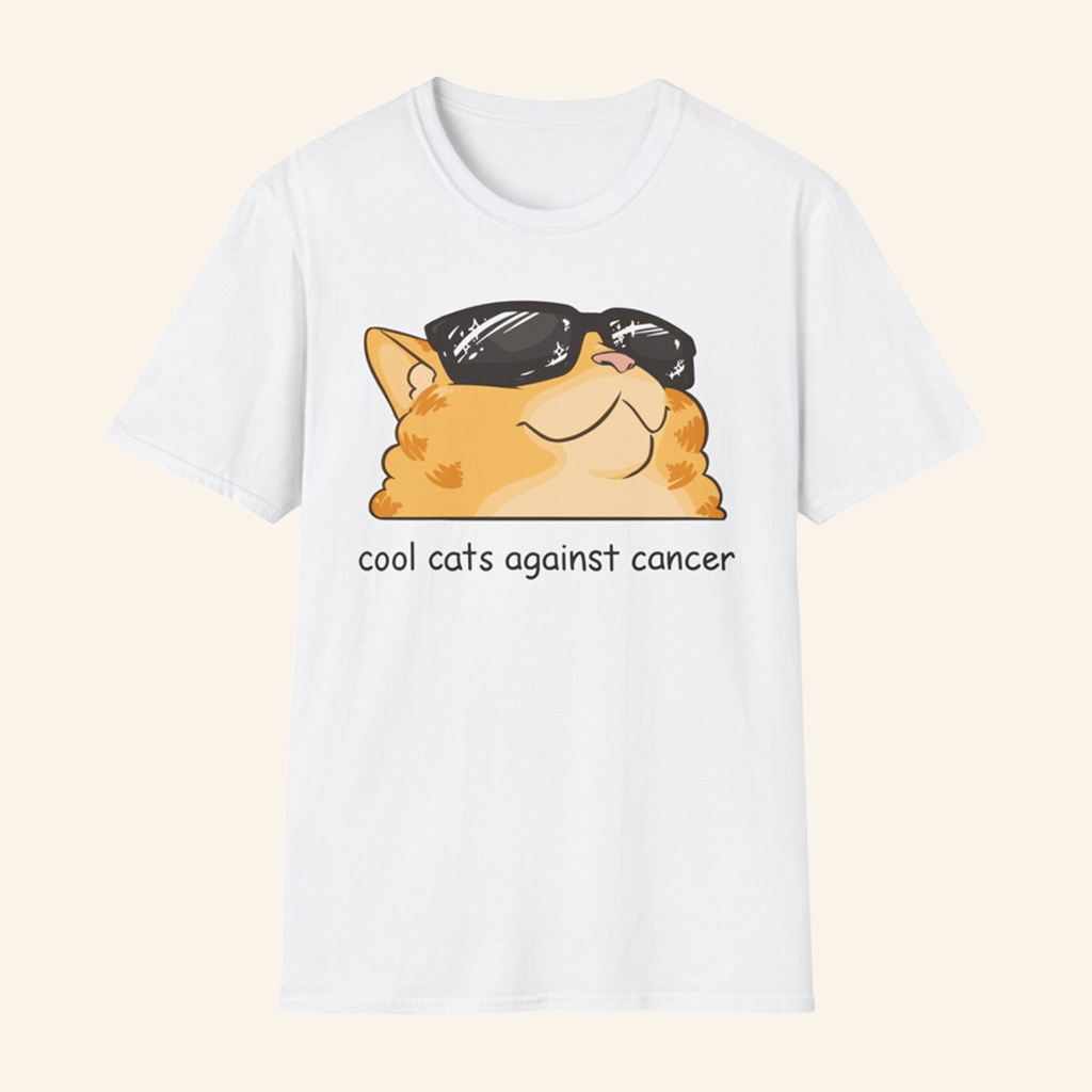 Lilsimsie Merch Lilsimsie Cool Cats Against Cancer T-Shirt Cute Gift For Besties Lilsimsie Merch Lilsimsie Cool Cats Against Cancer T-Shirt Cute Gift For Besties