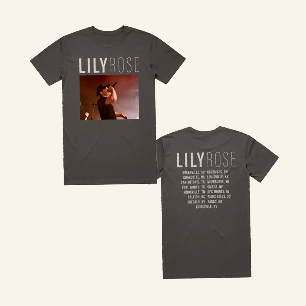 Lily Rose Music Merch Photo Tour T-Shirt Cool Gifts For Music Lovers Lily Rose Music Merch Photo Tour T-Shirt Cool Gifts For Music Lovers