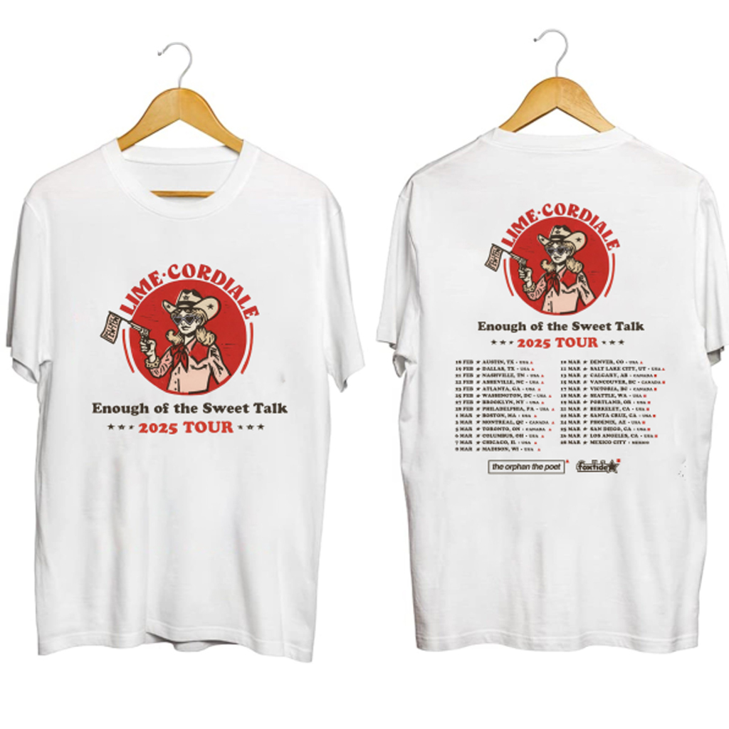 Lime Cordiale Tour 2025 Shirt Lime Cordiale Merch Gift Ideas For Pop Lovers Lime Cordiale Tour 2025 Shirt Lime Cordiale Merch Gift Ideas For Pop Lovers