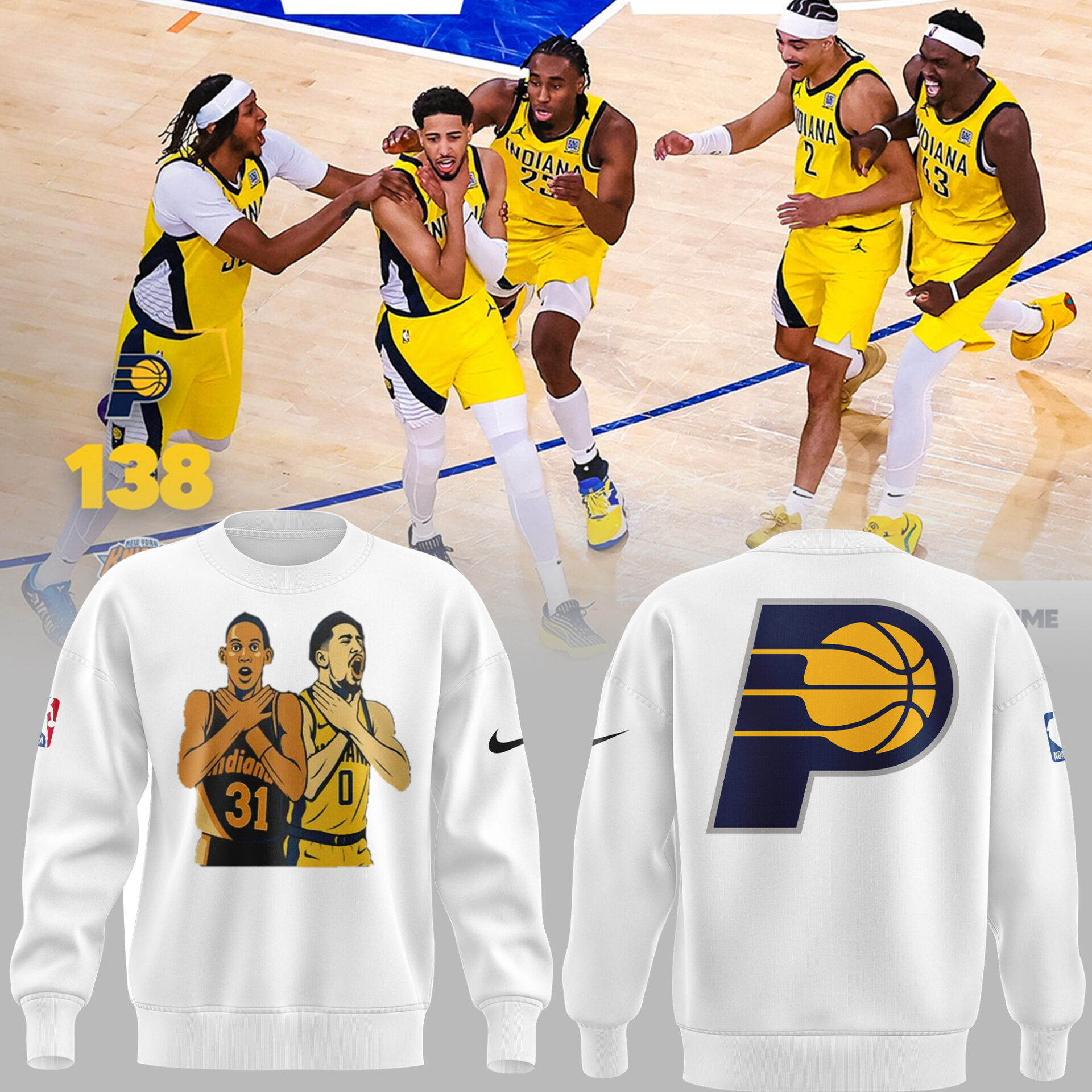 Limited Edition Pacers Legacy Signal 2025 Sweatshirt Gifts For Basketball Fans