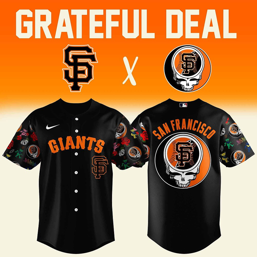 Limited San Francisco Giants Grateful Deal 2025 Jersey