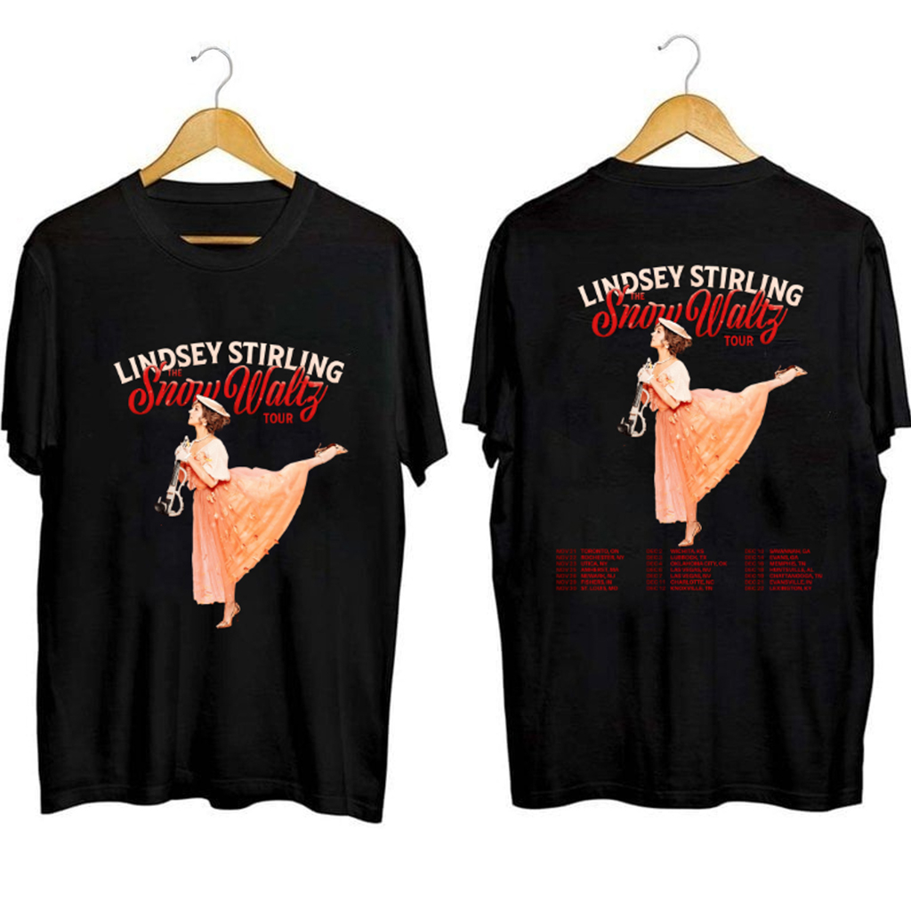 Lindsey Stirling Snow Waltz Tour Shirt Lindsey Stirling Merch Best Gifts For Fans