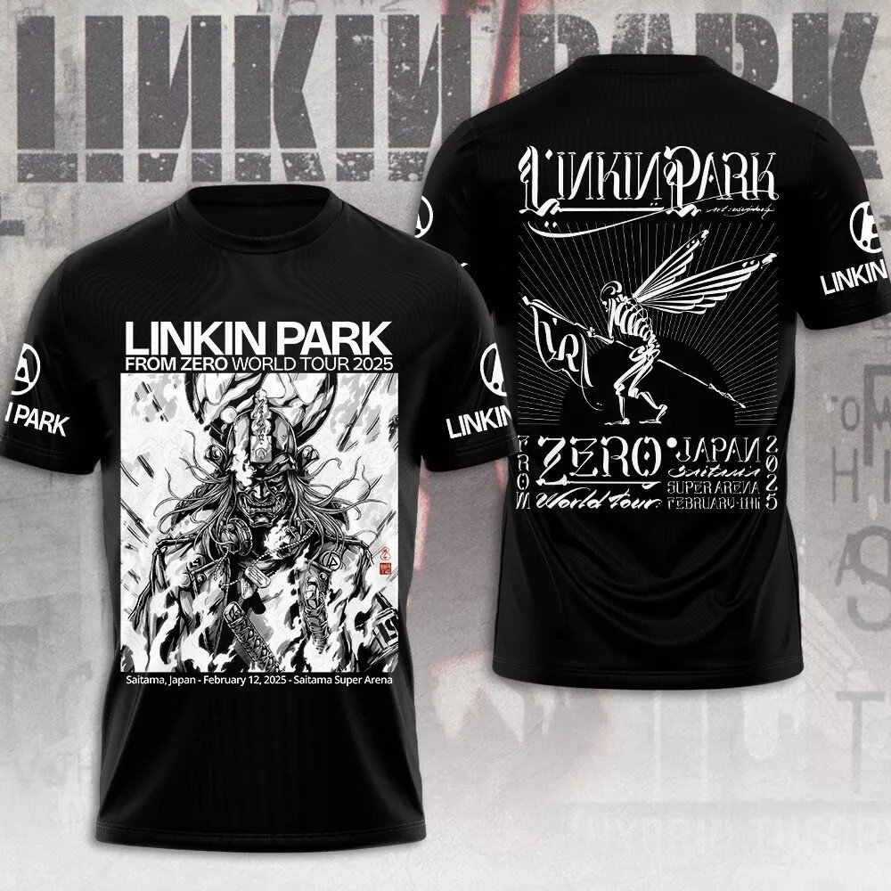 Linkin Park From Zero Tour 2025 Shirt Presents For Music Lovers