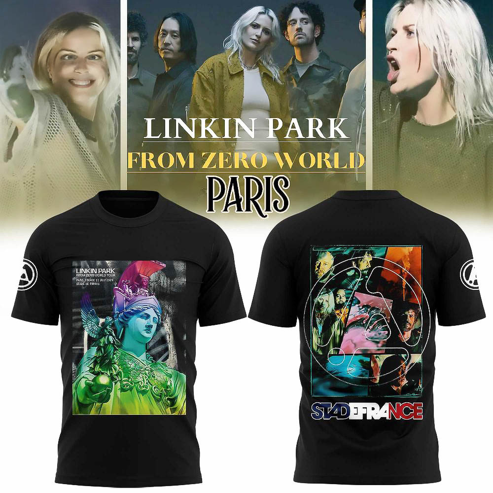 Linkin Park From Zero World Tour Stade De France T-Shirt Best Birthday Gift For Husband