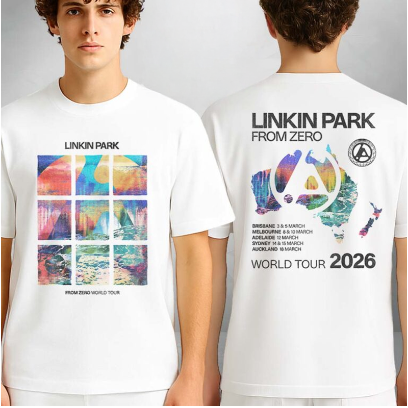 Linkin Park FZ World Tour Australia 2026 Shirt Linkin Park Merch Gifts For Rock Lovers