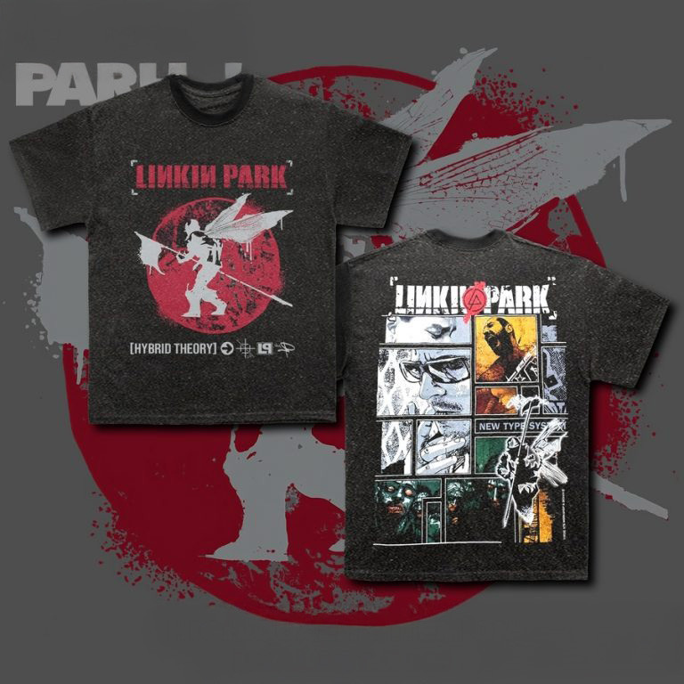 Linkin Park Hybrid Theory Album T-Shirt Music Lovers Gifts