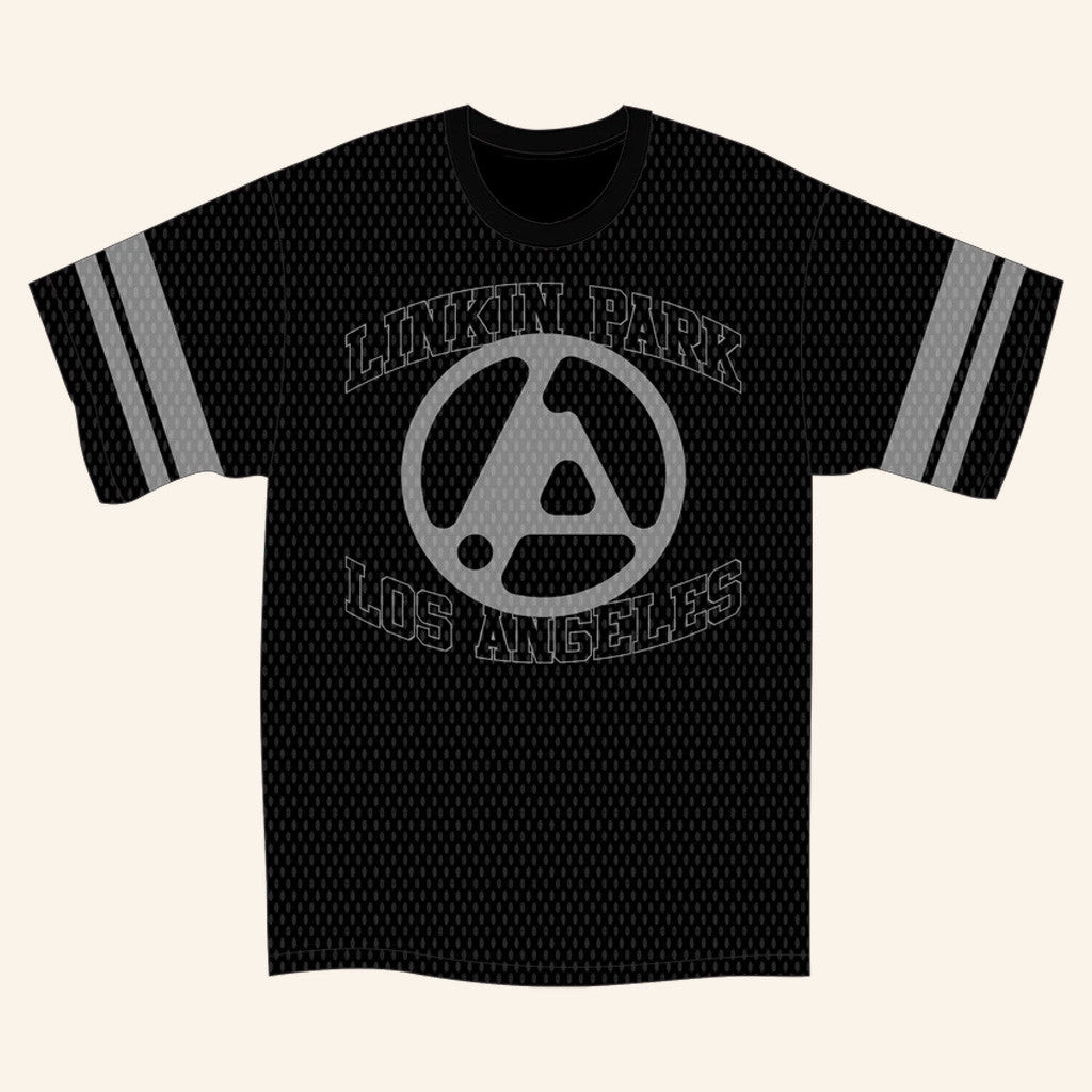 Linkin Park Merch From Zero 2025 Tour Black Football Jersey Gifts For Fans Linkin Park Merch From Zero 2025 Tour Black Football Jersey Gifts For Fans