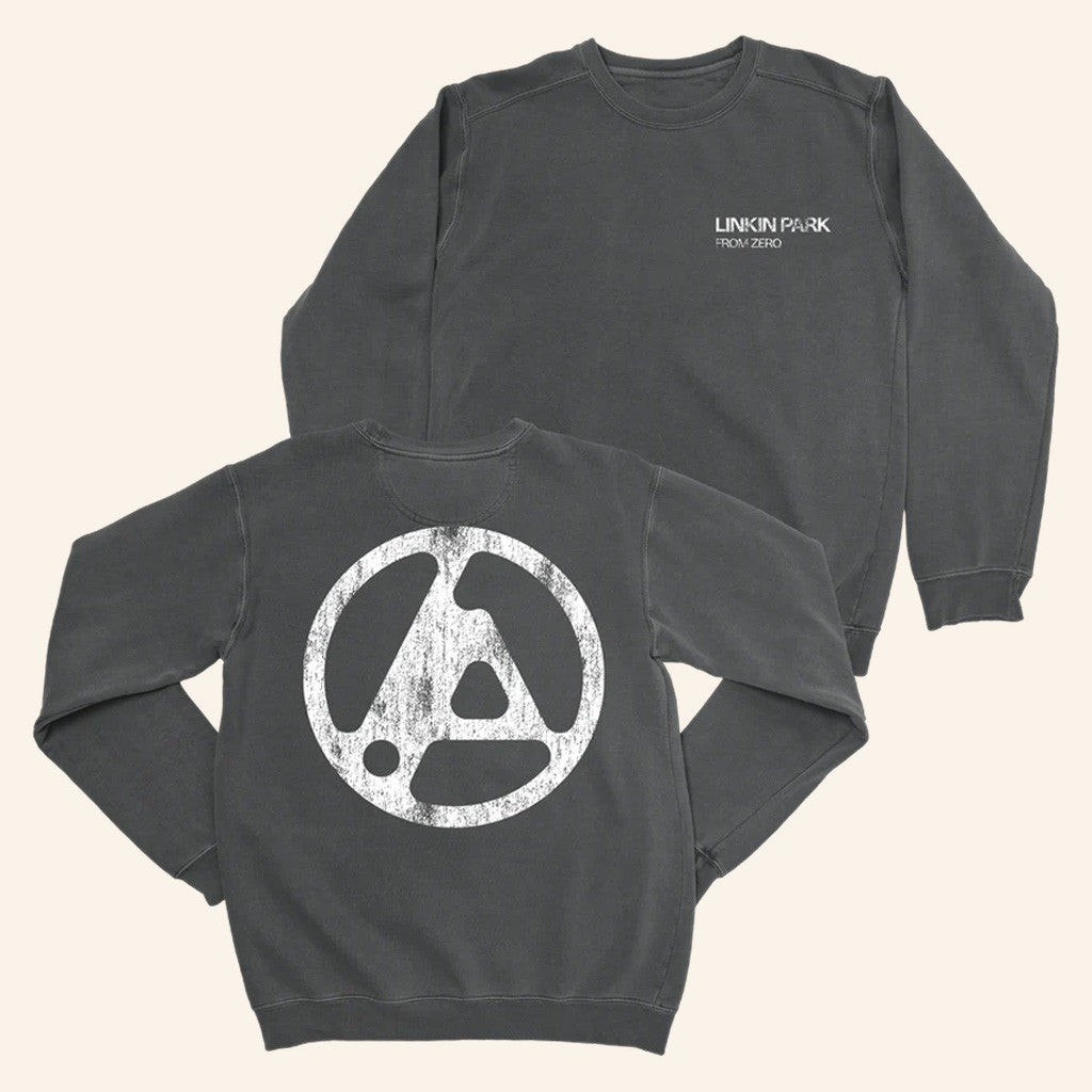 Linkin Park Merch From Zero 2025 Tour From Zero Distressed Logo Sweatshirt Gifts For Music Lovers Linkin Park Merch From Zero 2025 Tour From Zero Distressed Logo Sweatshirt Gifts For Music Lovers
