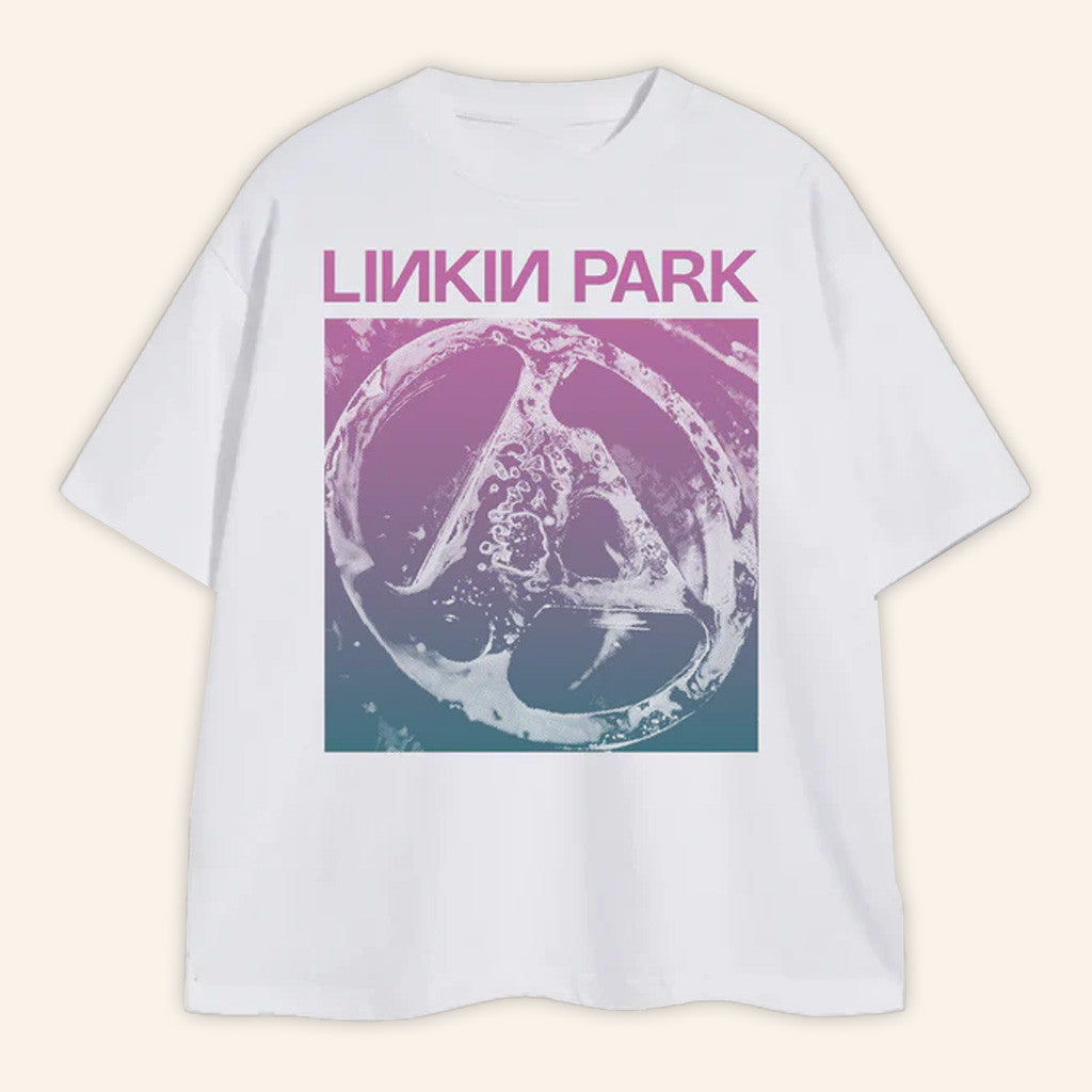 Linkin Park Merch From Zero 2025 Tour FZ Deluxe Gradient White Shirt Fans Gifts Linkin Park Merch From Zero 2025 Tour FZ Deluxe Gradient White Shirt Fans Gifts