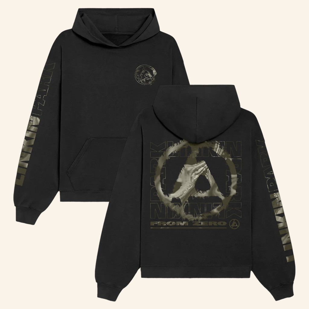 Linkin Park Merch Holiday Liquidate Black Hoodie Best Gifts For Rock Music Lovers