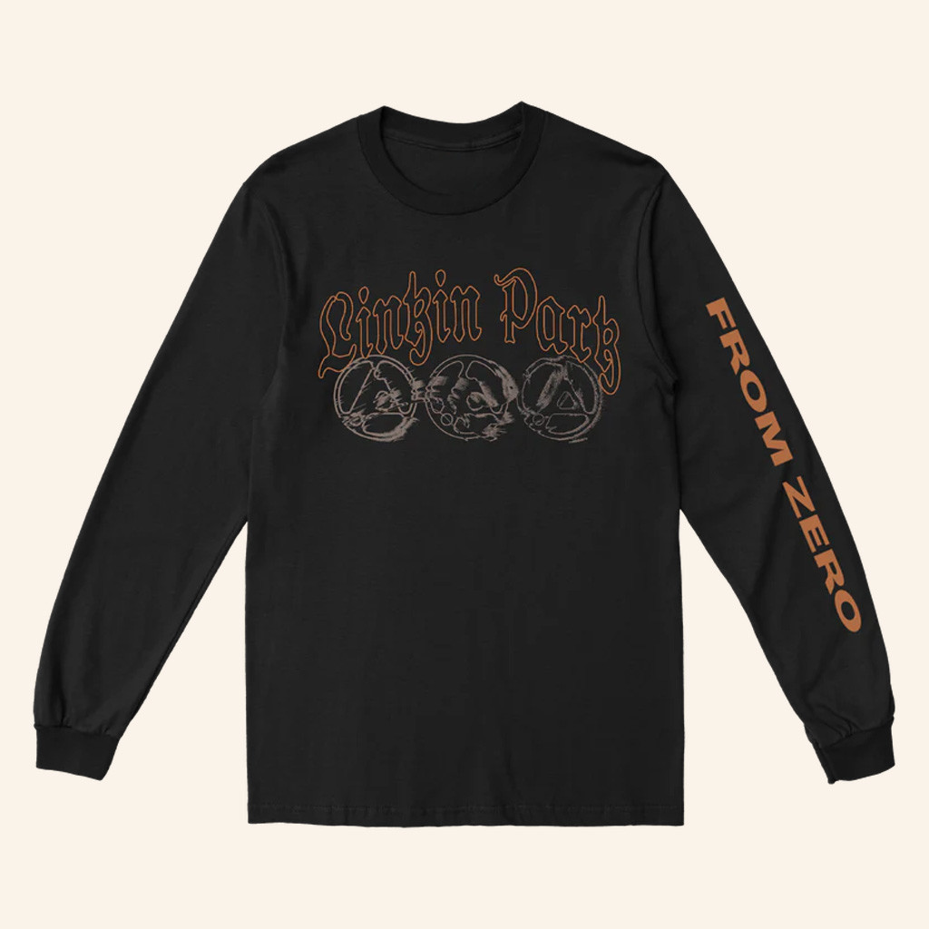 Linkin Park Merch LP Swept Holiday Black Long Sleeve Shirt Gifts For A Rock Music Lover Linkin Park Merch LP Swept Holiday Black Long Sleeve Shirt Gifts For A Rock Music Lover