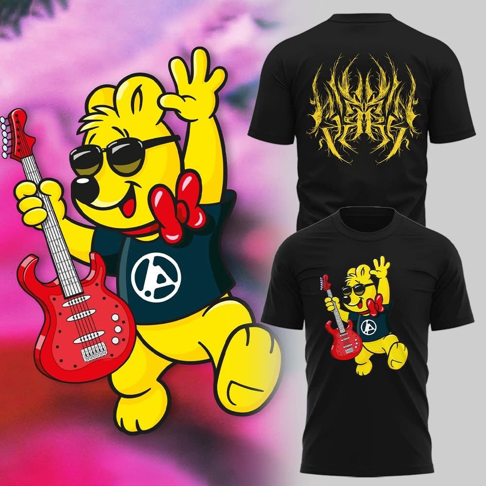 Linkin Park x Haribo Limited Edition Black T-Shirt Linkin Park Merch Best Present For Fans