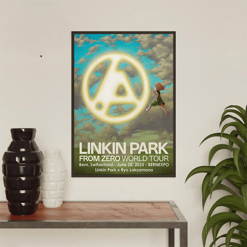 Linkin Park x Ryo Laksamana At Bernexpo On June 20 2025 Poster Fans Gift Ideas