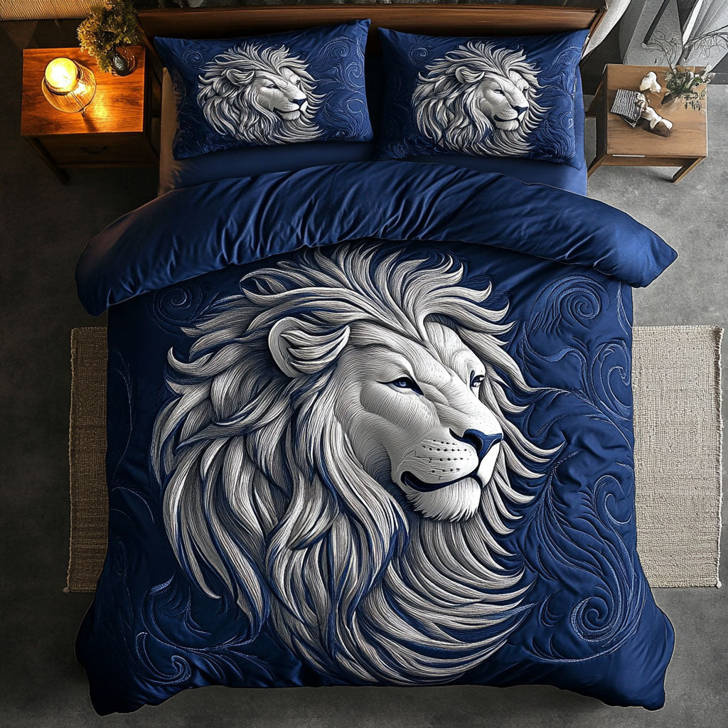 Lion King Quilted Bedding Set Duvet Cover Bedspread Gifts For Ladies