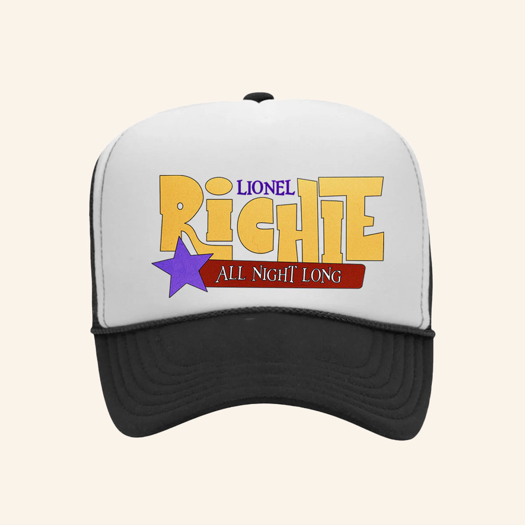 Lionel Richie Merch All Night Long Trucker Hat Cool Gifts For Music Lovers Lionel Richie Merch All Night Long Trucker Hat Cool Gifts For Music Lovers