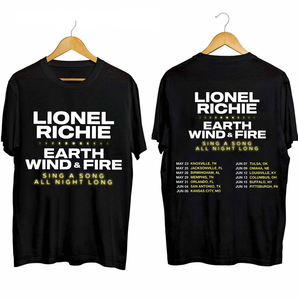 Lionel Richie Sing A Song All Night Long Tour Shirt Lionel Richie Merch Gifts For Music Fans Lionel Richie Sing A Song All Night Long Tour Shirt Lionel Richie Merch Gifts For Music Fans