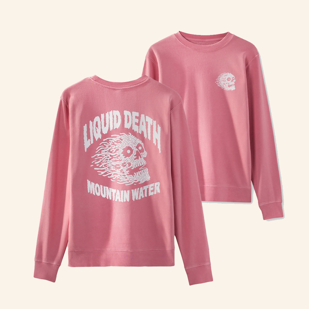 Liquid Death Merch Instant Death Sweatshirt Christmas Gifts For Wife