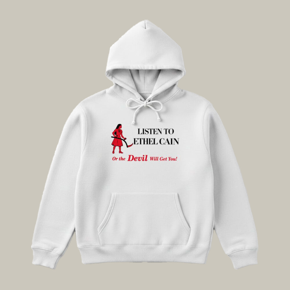 Listen To Ethel Cain Or The Devil Will Get You Hoodie Ethel Cain Apparel Coachella Fan Gift