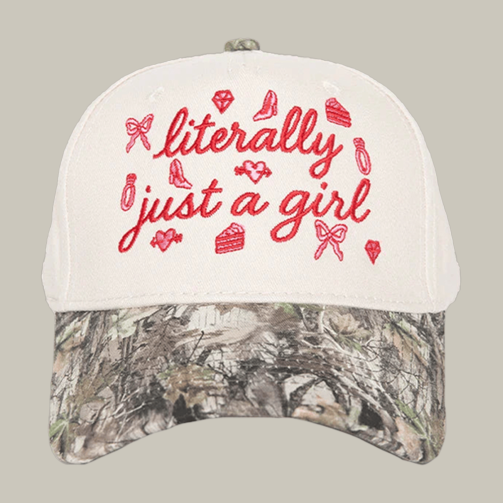 Literally Just A Girl Doodles Classic Trucker Hat Katydid Merch Gift Ideas For Girlfriend