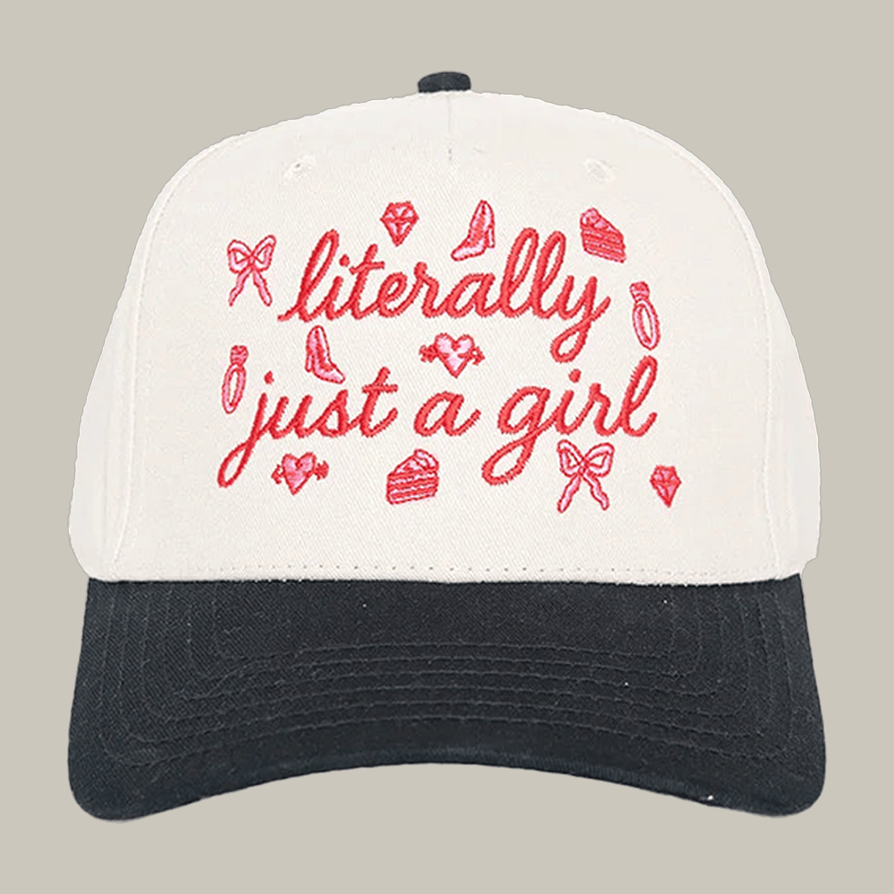 Literally Just A Girl Doodles Classic Trucker Hat Katydid Merch Girlfriend Gift Ideas