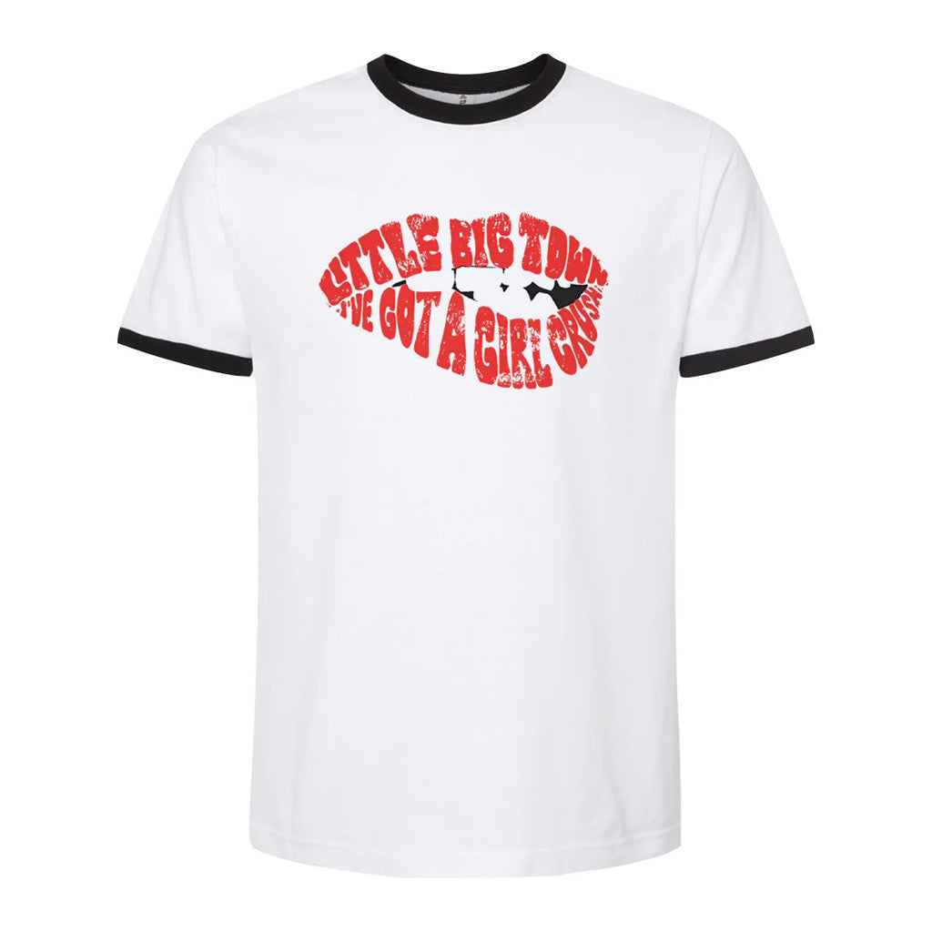 Little Big Town Merch Girl Crush Lip Ringer T-Shirt Gifts For Boyfriend Little Big Town Merch Girl Crush Lip Ringer T-Shirt Gifts For Boyfriend