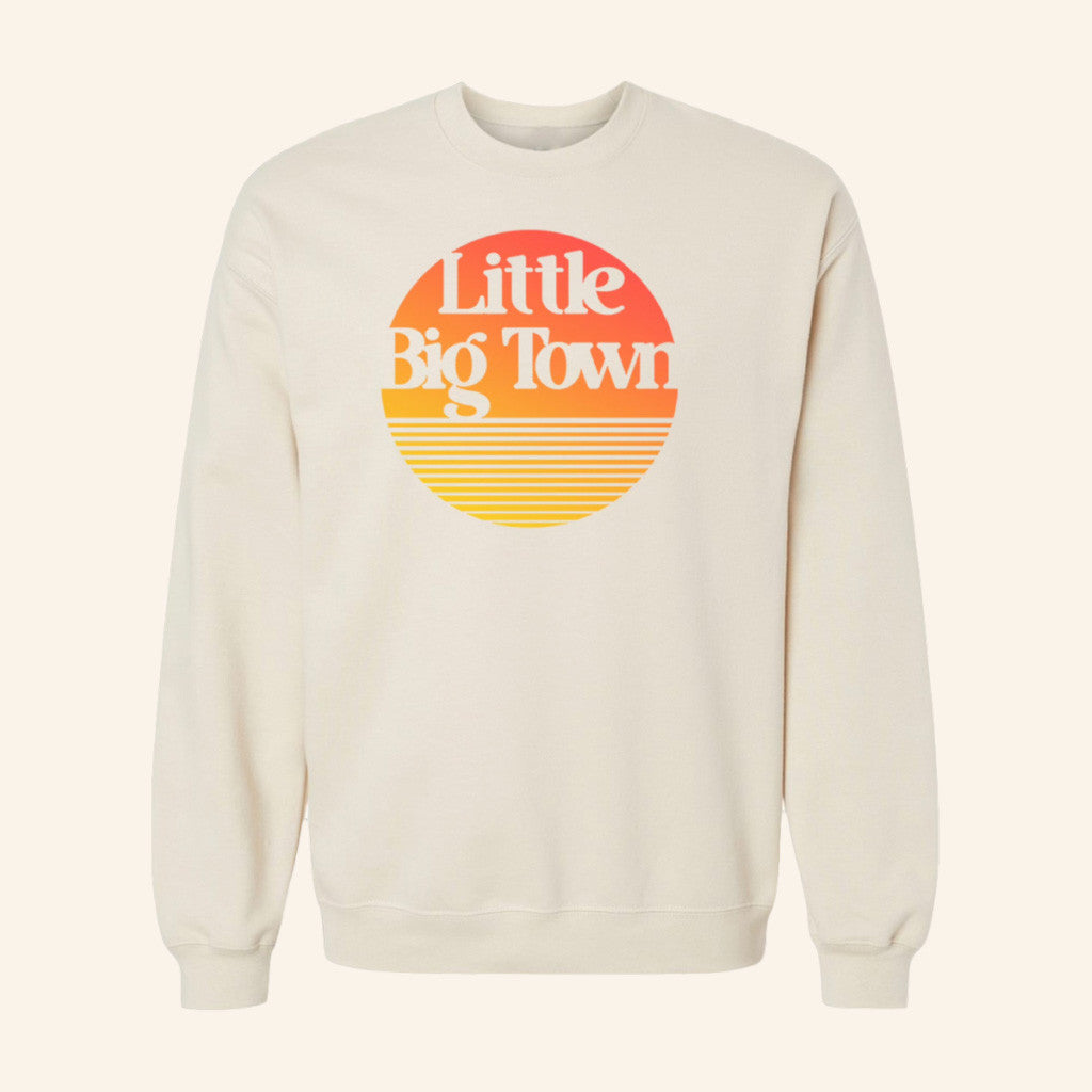 Little Big Town Merch Little Big Town Sunset Crewneck Sweatshirt Friends Gifts Little Big Town Merch Little Big Town Sunset Crewneck Sweatshirt Friends Gifts