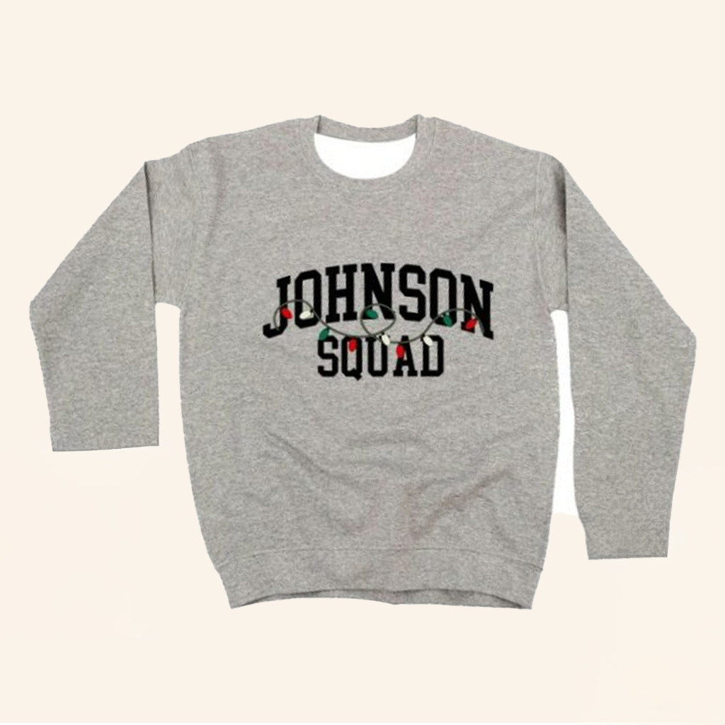 Little Mama Shirt Merch Christmas Squad Sweatshirt Christmas Gift Ideas For Friends