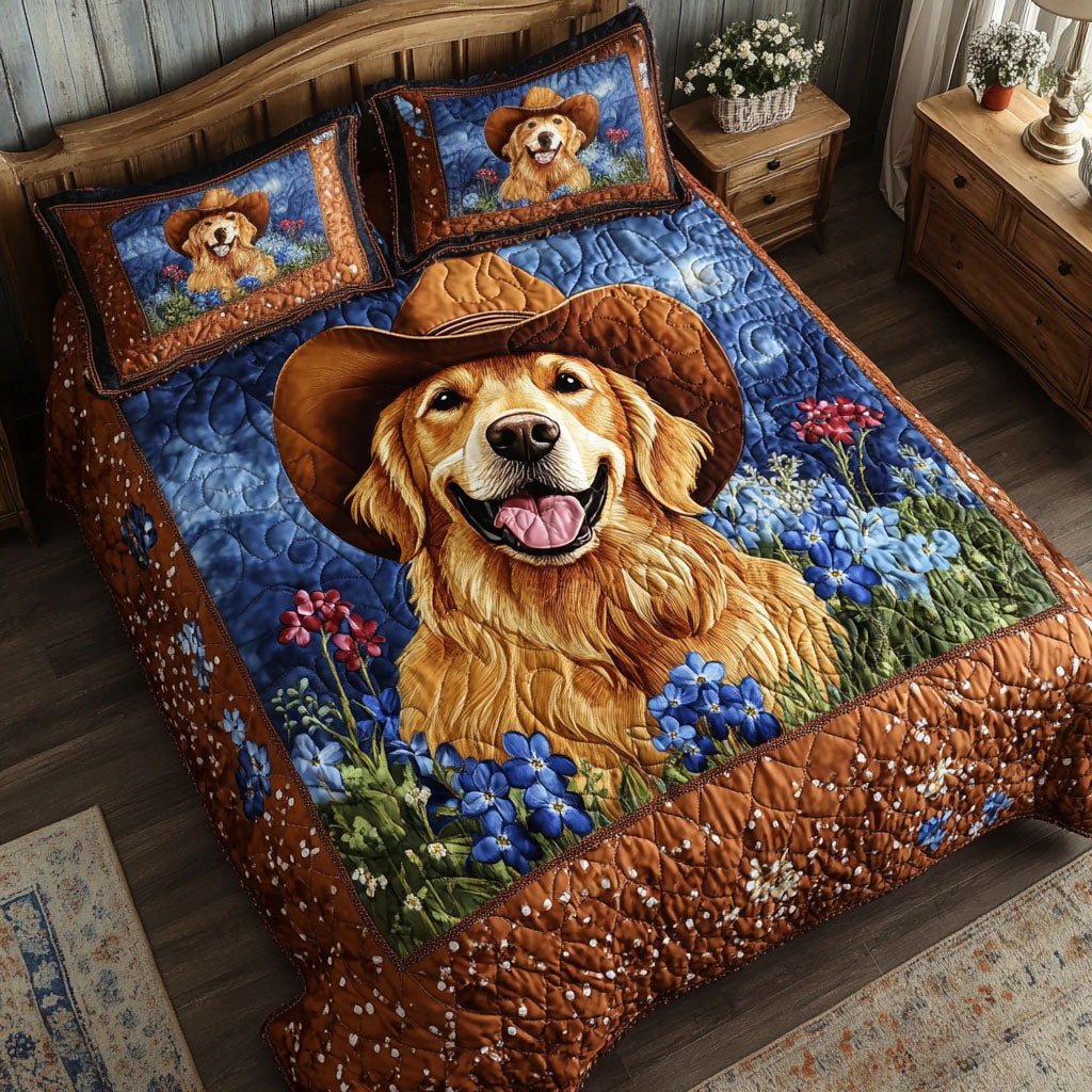 Little Rustler Quilted Bedding Set Luxury Bedding Set with Pillow Covers Included