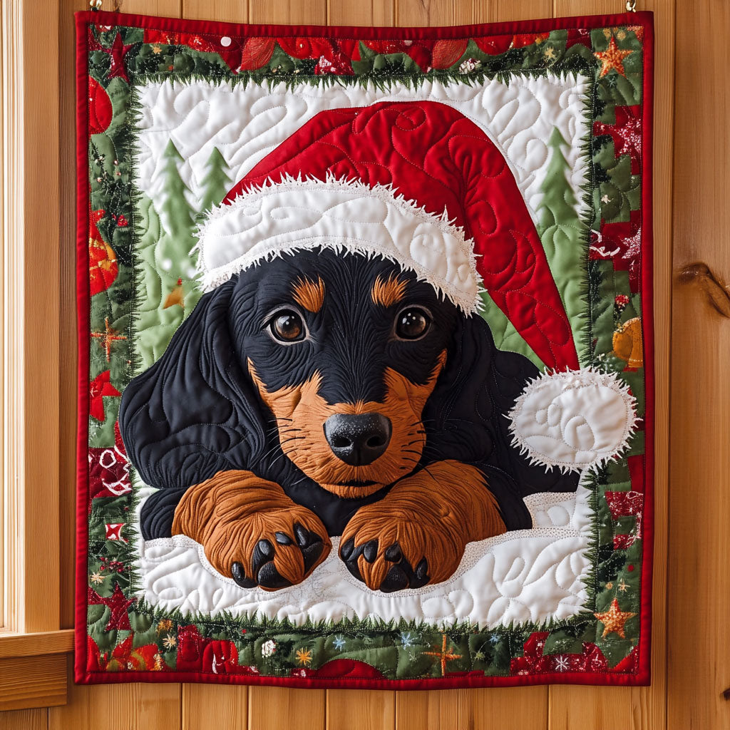 Little Santa Quilt Soft and Cozy Quilt Blanket for Comfortable Sleep