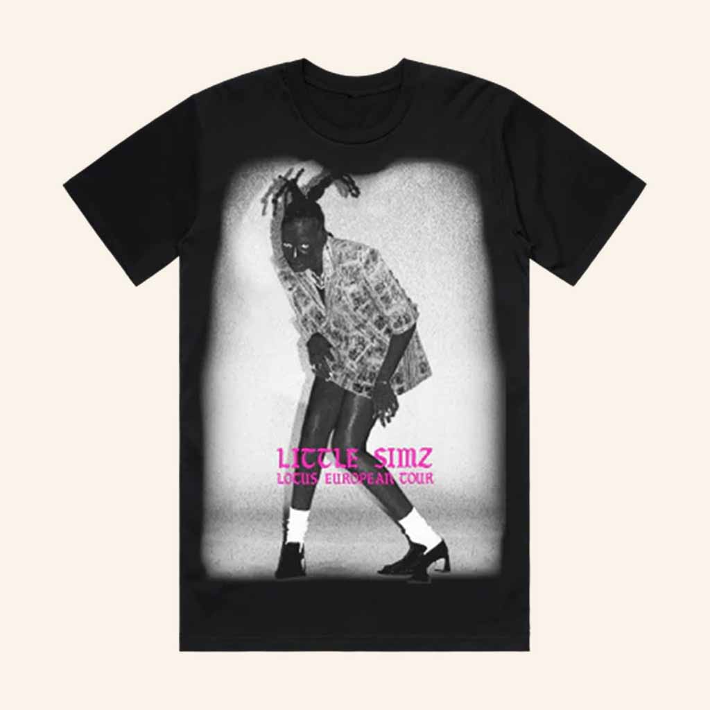 Little Simz Merch Lotus European Tour T-Shirt Unique Gifts For Music Lovers Little Simz Merch Lotus European Tour T-Shirt Unique Gifts For Music Lovers