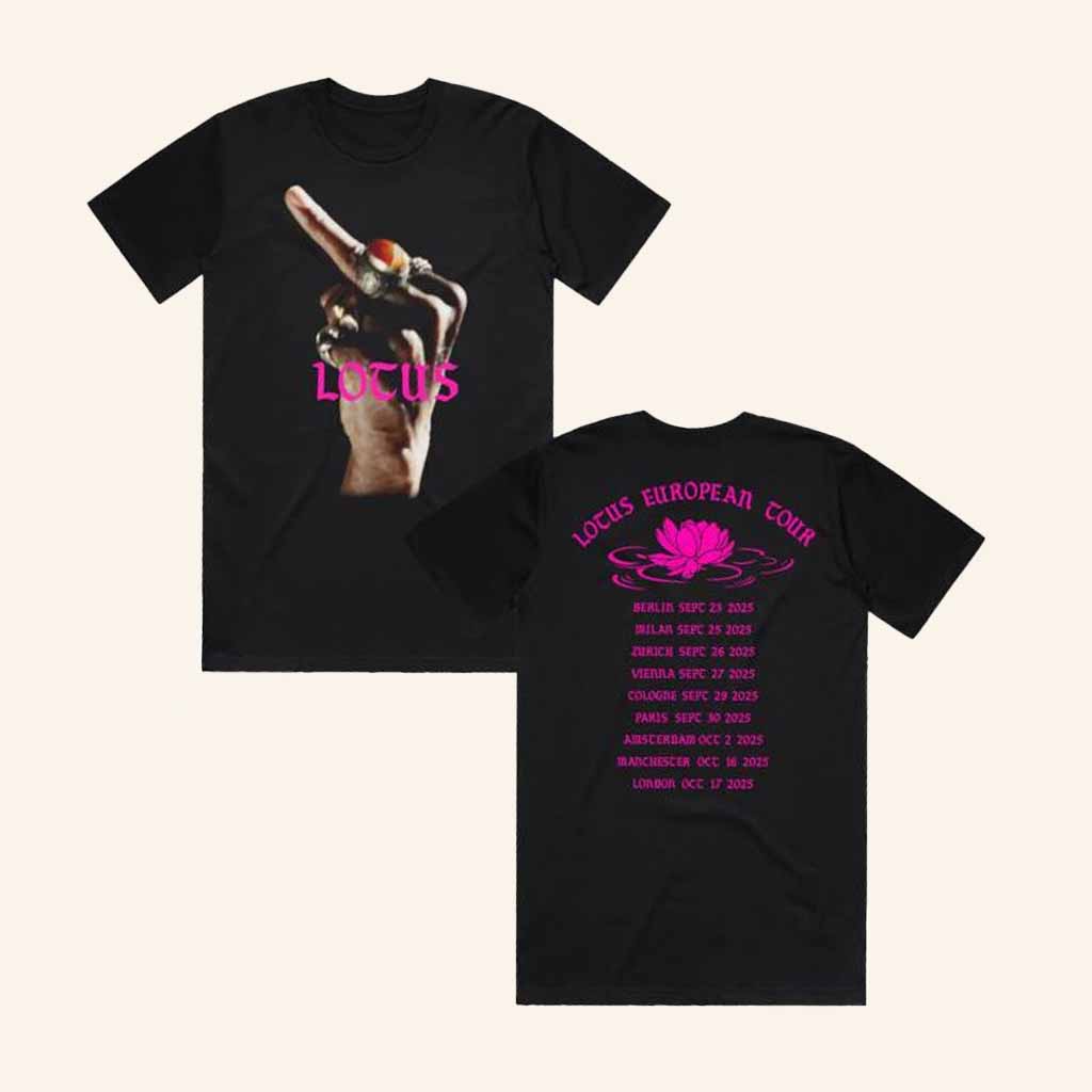 Little Simz Merch Lotus Tour Finger Black T-Shirt Music Related Gifts For Guys Little Simz Merch Lotus Tour Finger Black T-Shirt Music Related Gifts For Guys
