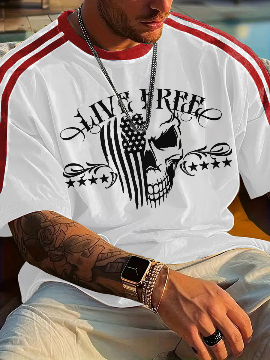 Live Free Printed T Shirt White This Is The Turning Point Shirt