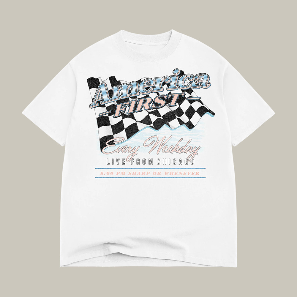 Live From Chicago Nick Fuentes T-Shirt Political Commentary Clothes Nick Fuentes Supporters Gift