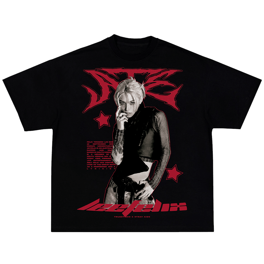 Live Nation Stray Kids Merch Lee Felix T-Shirt Stray Kids Tour Merch Mother's Day Father's Day Gift for Him Live Nation Stray Kids Merch Lee Felix T-Shirt Stray Kids Tour Merch Mother's Day Father's Day Gift for Him