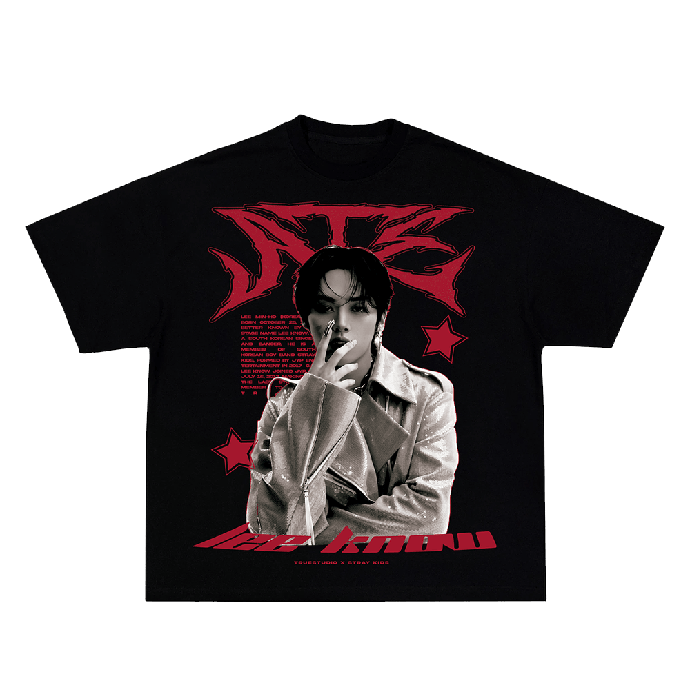 Live Nation Stray Kids Merch Lee Know T-Shirt Stray Kids Tour Merch Cute Mothers Day Gifts