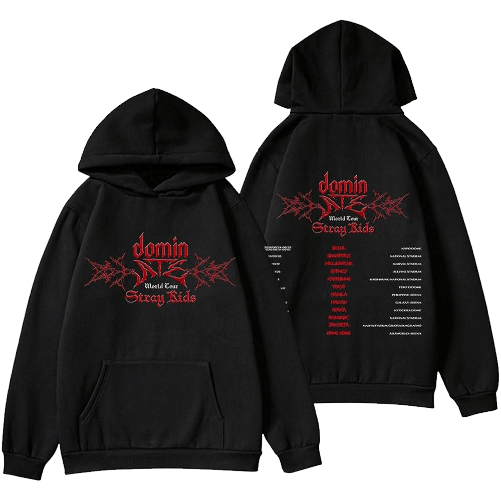 Live Nation Stray Kids Merch Stray Kids DominATE World Tour Hoodie Awesome Mother's Day Gifts