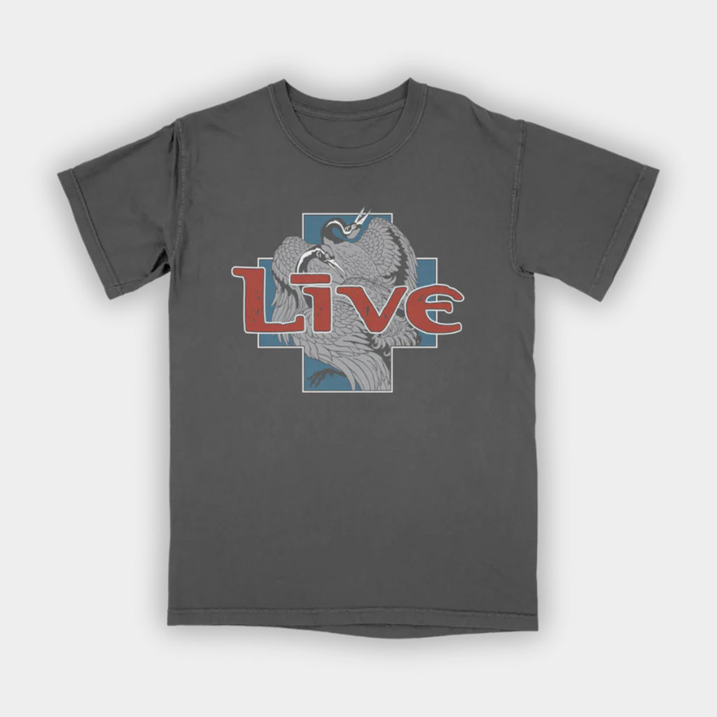 Live The Band Merch 2026 Live Birds T-Shirt Birthday Present For Husband