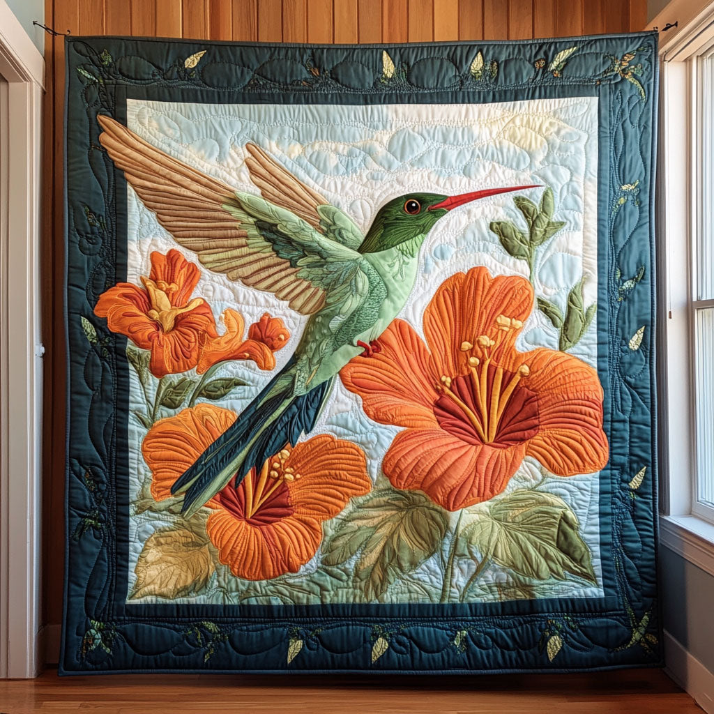 Lively Bloom Quilt Premium Quilt Blanket Gift for Cozy Winter Nights