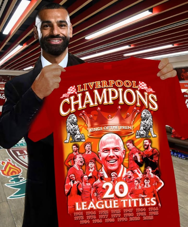 Liverpool Champions Shirt Liverpool T-shirt To Celebrate For Football Fans Merch