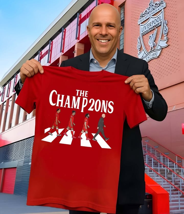 Liverpool Premier League 2024 2025 Champions T-Shirt The Champ2ons Liverpool F.C Gifts