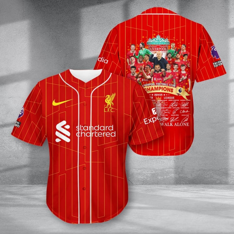 Liverpool Premier League Champions Jersey Gifts For Brother